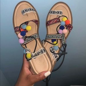 Strappy sandals
